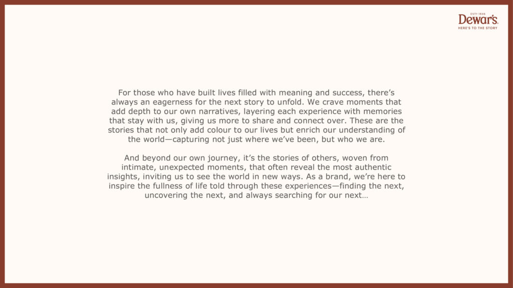 Unexpected Chapters - conceptual lead-in to the platform
